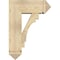 Ekena Millwork Merced Arts and Crafts Rough Sawn Bracket w/ Offset Brace, Douglas Fir, 8"W x 20"D x 28"H BKT0806X20X28MRC03RDF - alternate 3
